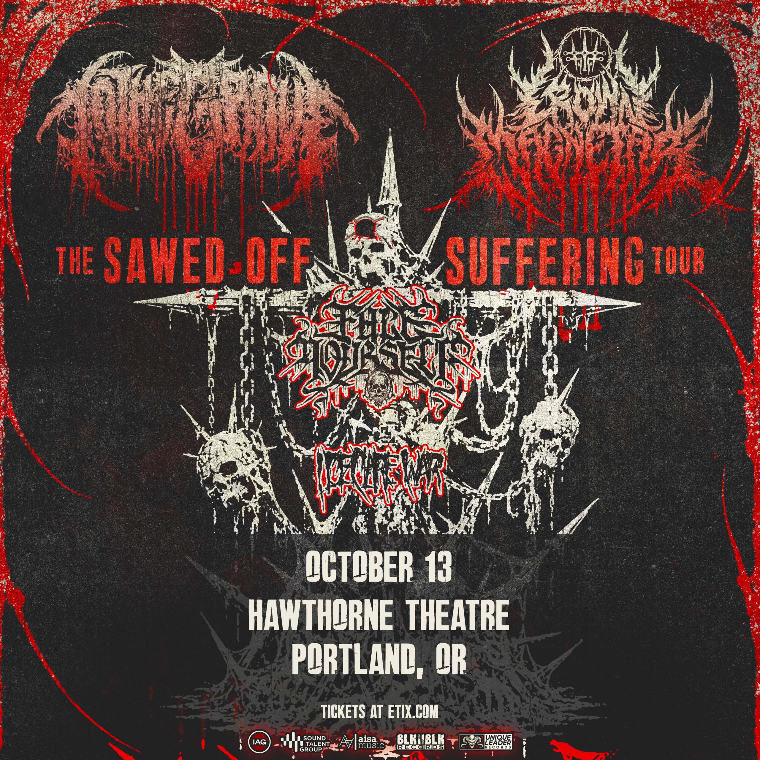 To The Grave + Crown Magnetar – The Sawed Off Suffering Tour