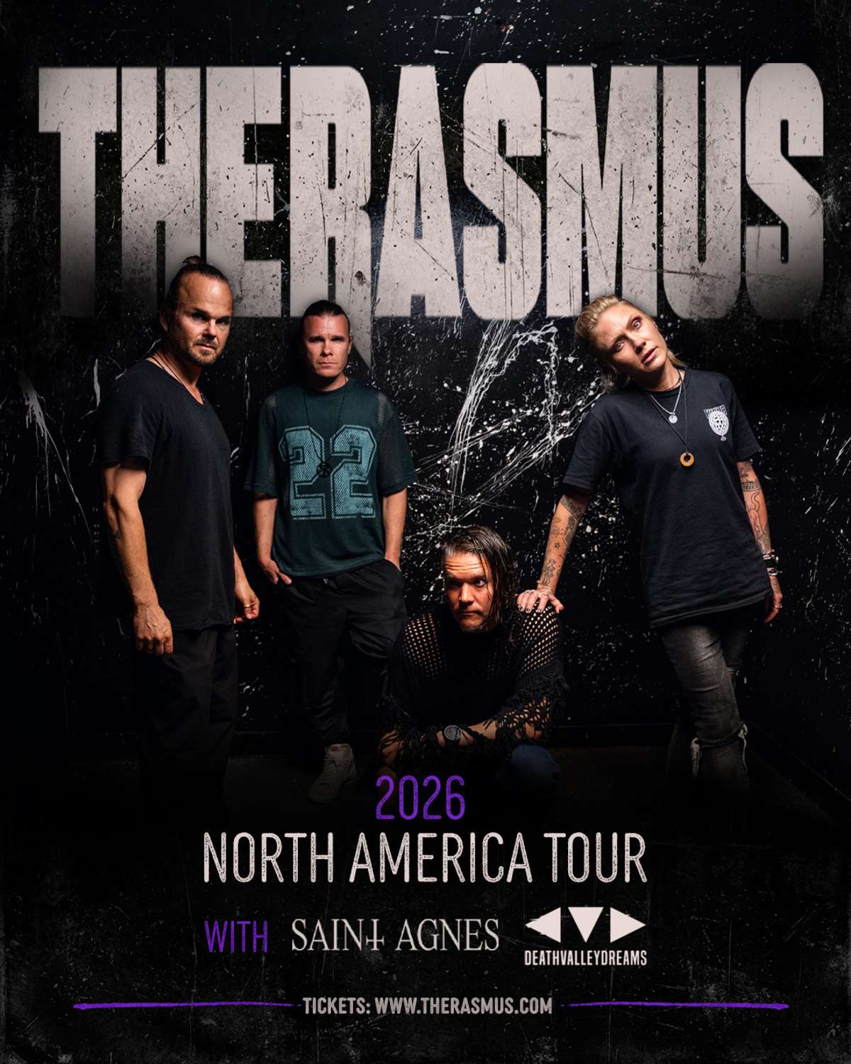 The Rasmus w/ Saint Agnes and Death Valley Dreams