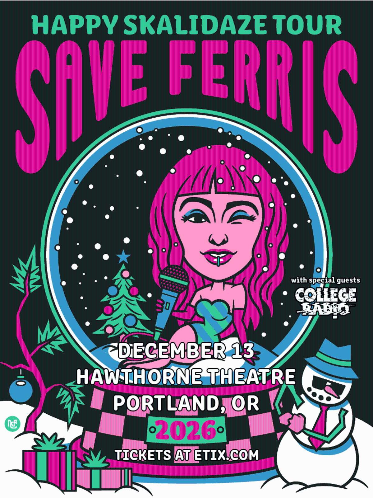 Save Ferris: Happy Skalidays Tour